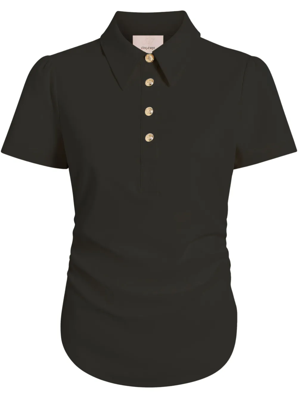 Топ с оборками Cinq A Sept, черный
Топ с оборками Cinq A Sept, черный