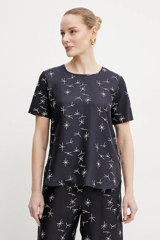 Блузка из смесовой ткани MM by Max Mara, темно-синий
Блузка из смесовой ткани MM by Max Mara, темно-синий