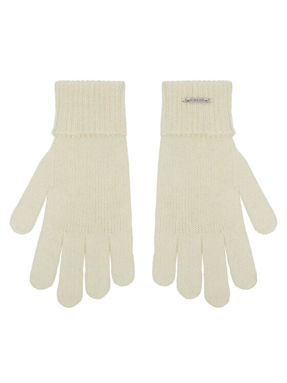 Женские перчатки Guess, экрю 
Женские перчатки Guess, экрю