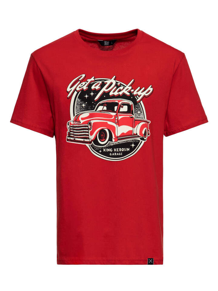 Футболка King Kerosin Get A Pick Up, красный
Футболка King Kerosin Get A Pick Up, красный