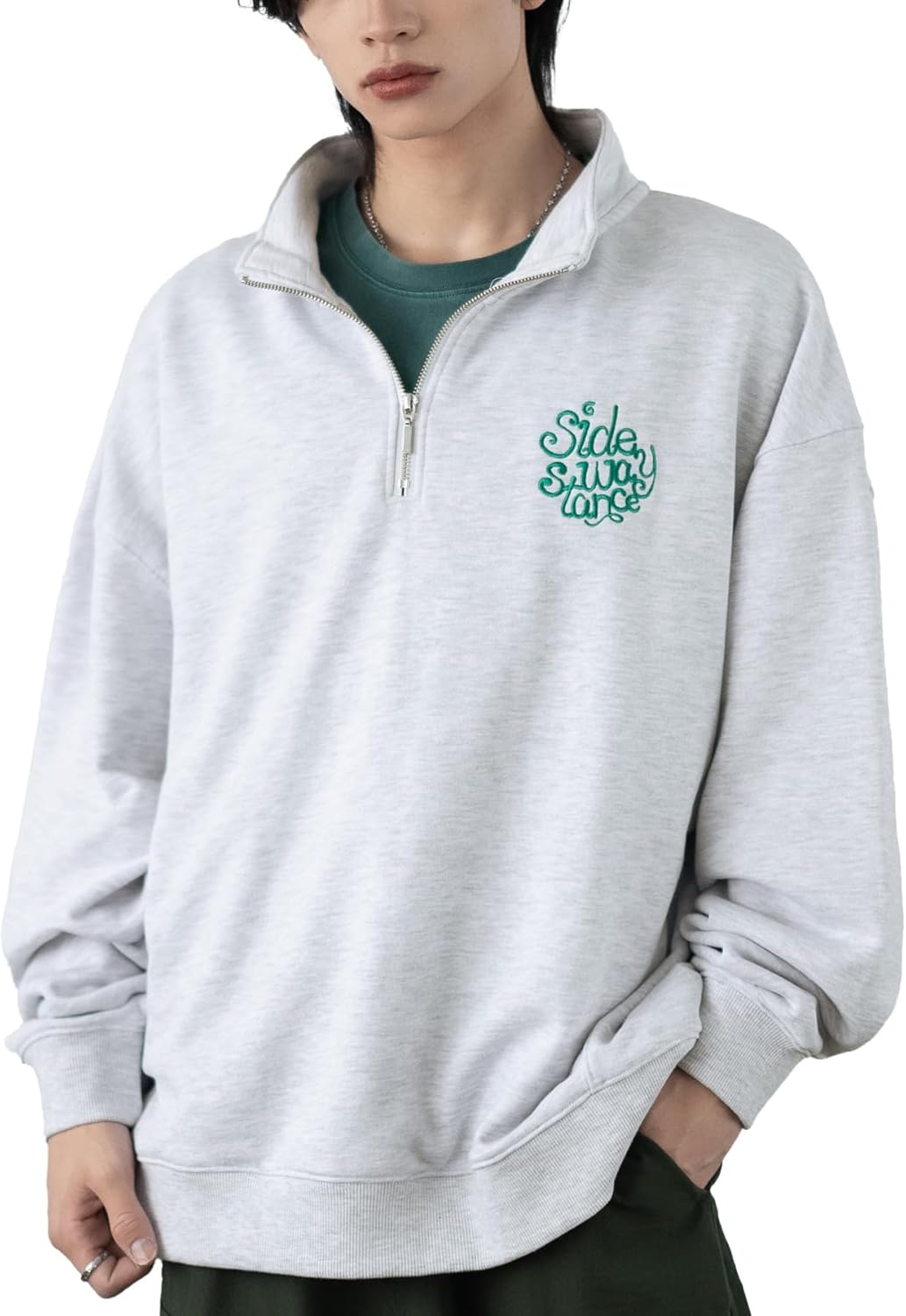 Мужская толстовка Inprobes 70363, с вышитым логотипом, на флисовой подкладке, с застежкой-молнией до середины груди Improves, пепельный
Мужская толстовка Inprobes 70363, с вышитым логотипом, на флисовой подкладке, с застежкой-молнией до середины груди Improves, пепельный