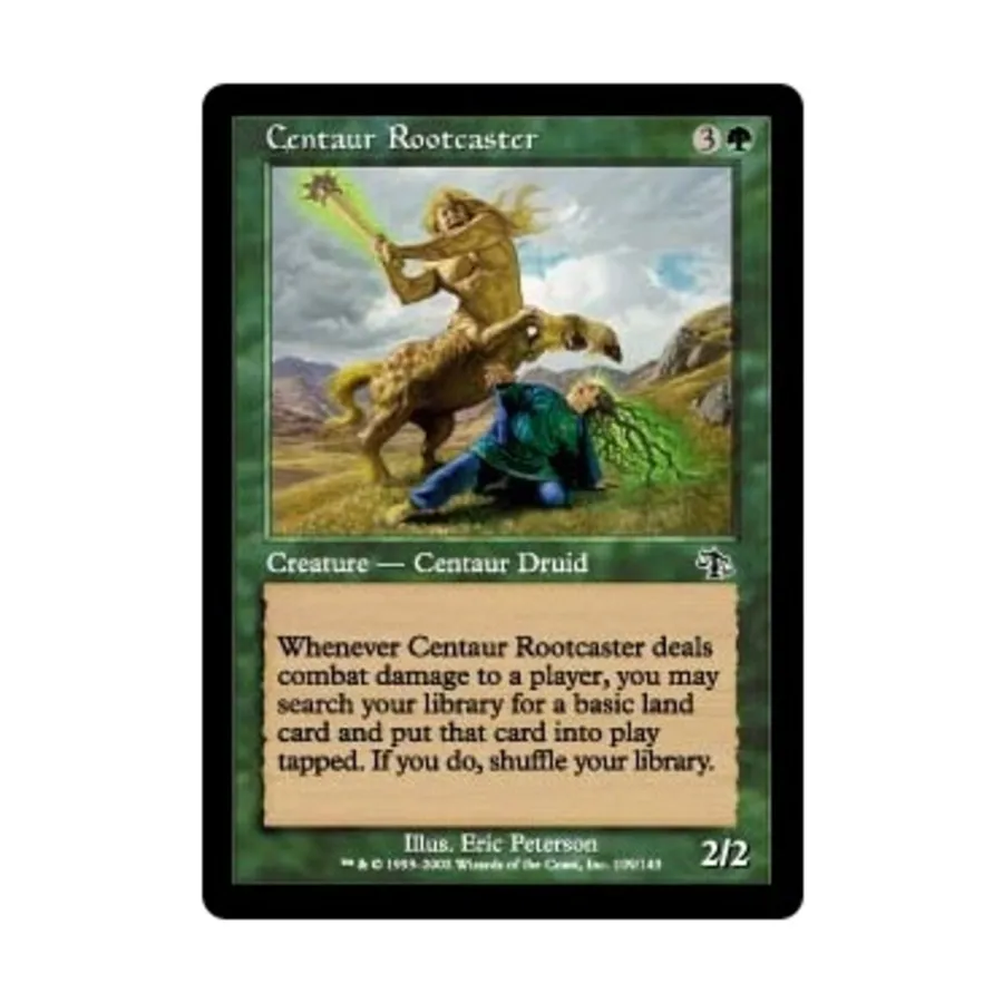 CCG Кентавр-заклинатель корней (клавиша C), MTG - Judgment 
CCG Кентавр-заклинатель корней (клавиша C), MTG - Judgment