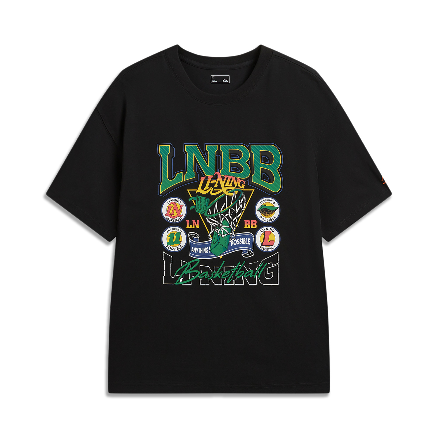 Li Ning Sports Life Collection Футболка Men's Li-Ning, черный
Li Ning Sports Life Collection Футболка Men's Li-Ning, черный