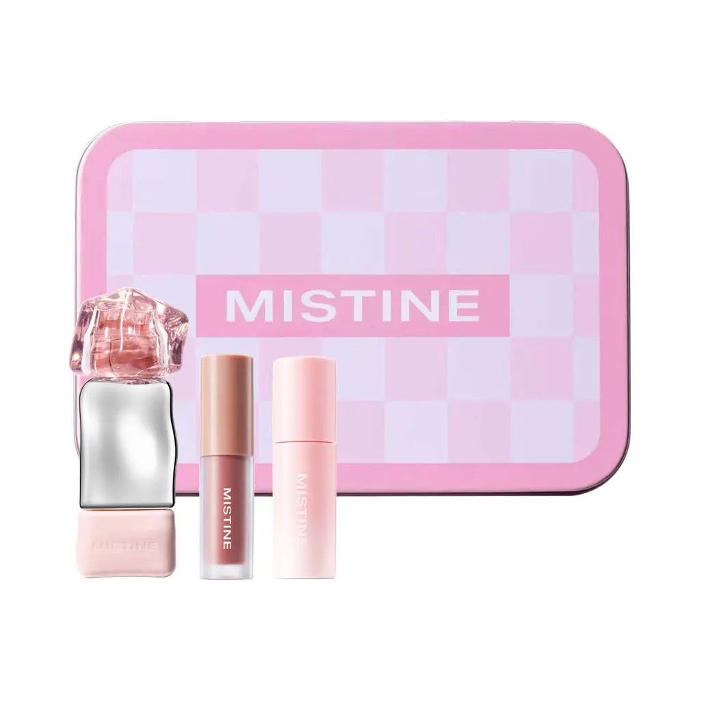 Набор макияжа в жестяной коробке Checkerboard с легко растушевывающейся натуральной блестящей помадой для естественного прозрачного образа Mistine
Набор макияжа в жестяной коробке Checkerboard с легко растушевывающейся натуральной блестящей помадой для естественного прозрачного образа Mistine