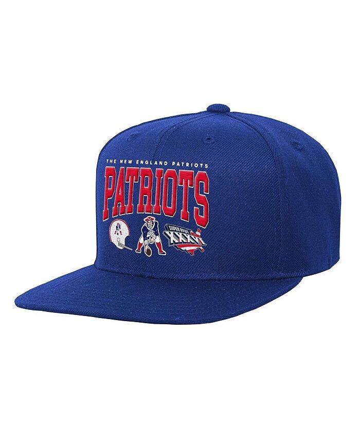 Кепка Royal New England Patriots Champ Stack с плоскими полями для больших мальчиков и девочек Mitchell & Ness, синий
Кепка Royal New England Patriots Champ Stack с плоскими полями для больших мальчиков и девочек Mitchell & Ness, синий