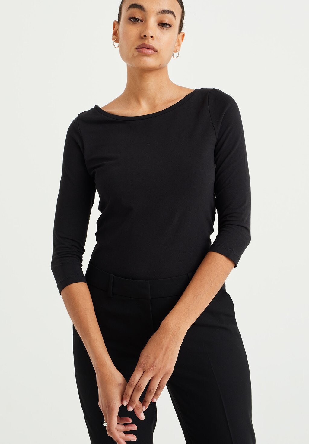 Рубашка с длинным рукавом WE Fashion, черный
Рубашка с длинным рукавом WE Fashion, черный