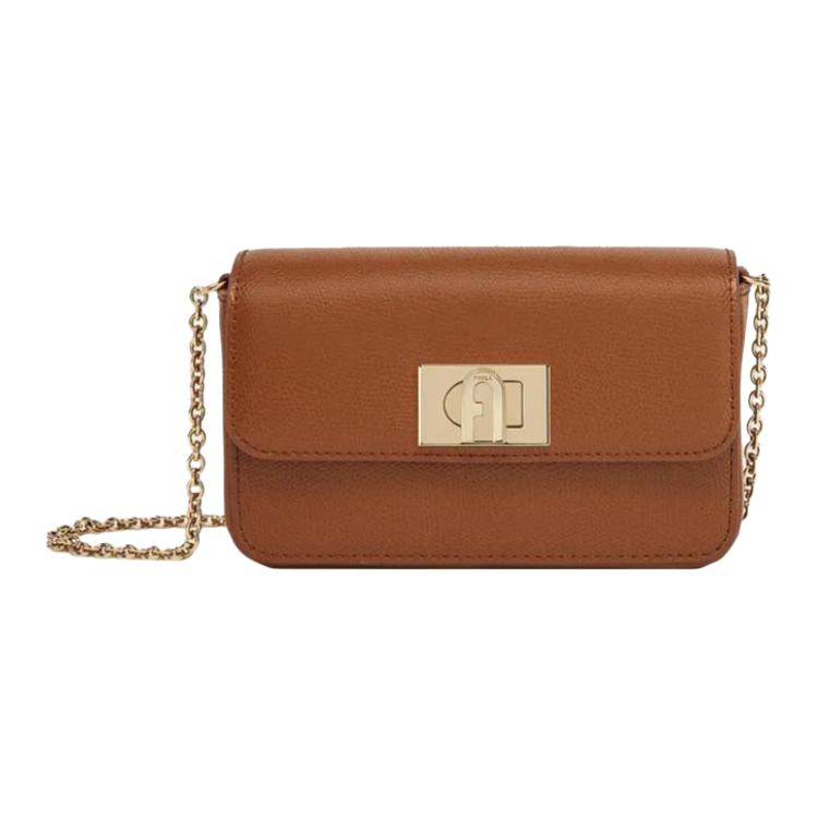 Furla Кожаная мини-сумка через плечо 1927 коллекции женская коричневая
Furla Кожаная мини-сумка через плечо 1927 коллекции женская коричневая