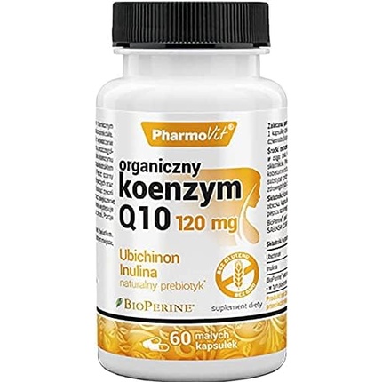 Органический кофермент убихинон Q10 120 мг PharmoVit
Органический кофермент убихинон Q10 120 мг PharmoVit