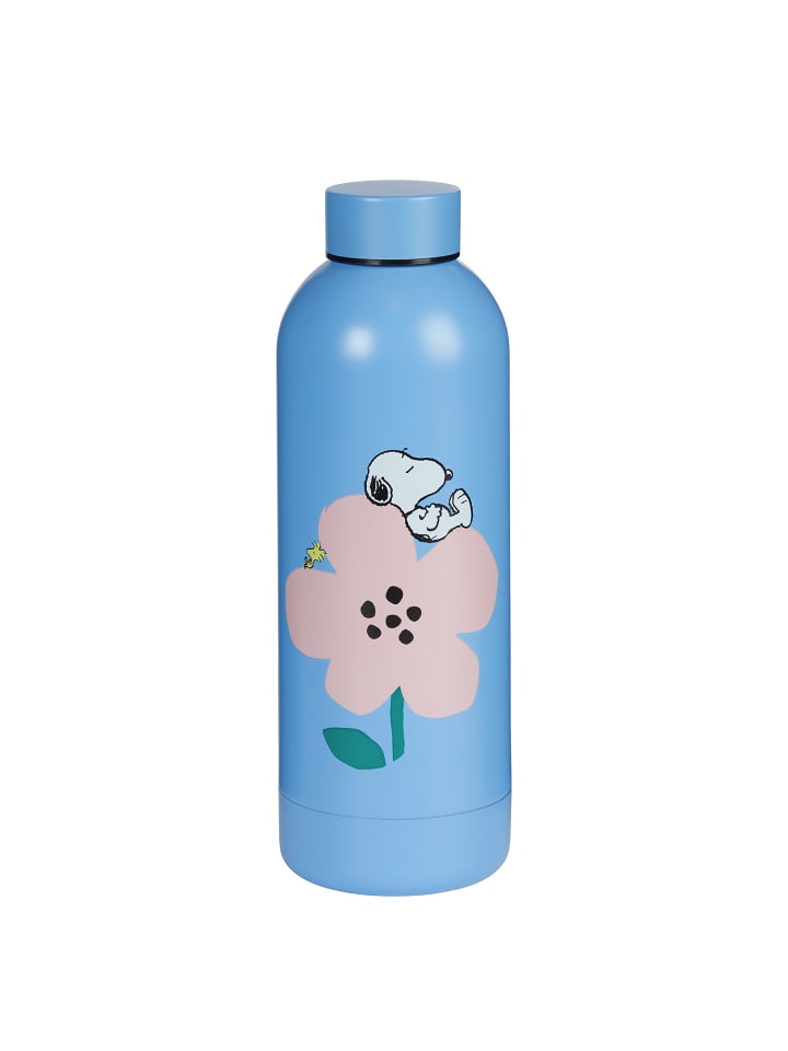 Butlers Синяя бутылка для напитков с изображением персонажей мультфильма "Арахис"
Butlers Синяя бутылка для напитков с изображением персонажей мультфильма "Арахис"