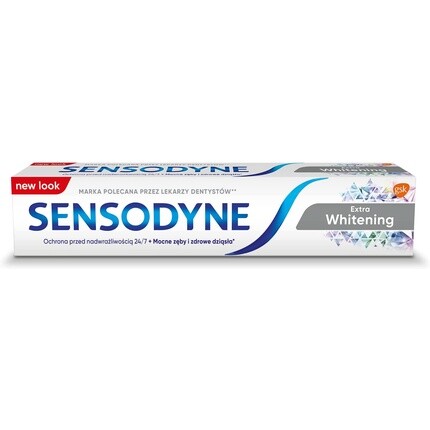 Зубная паста Экстра отбеливающая 100мл, Sensodyne
Зубная паста Экстра отбеливающая 100мл, Sensodyne