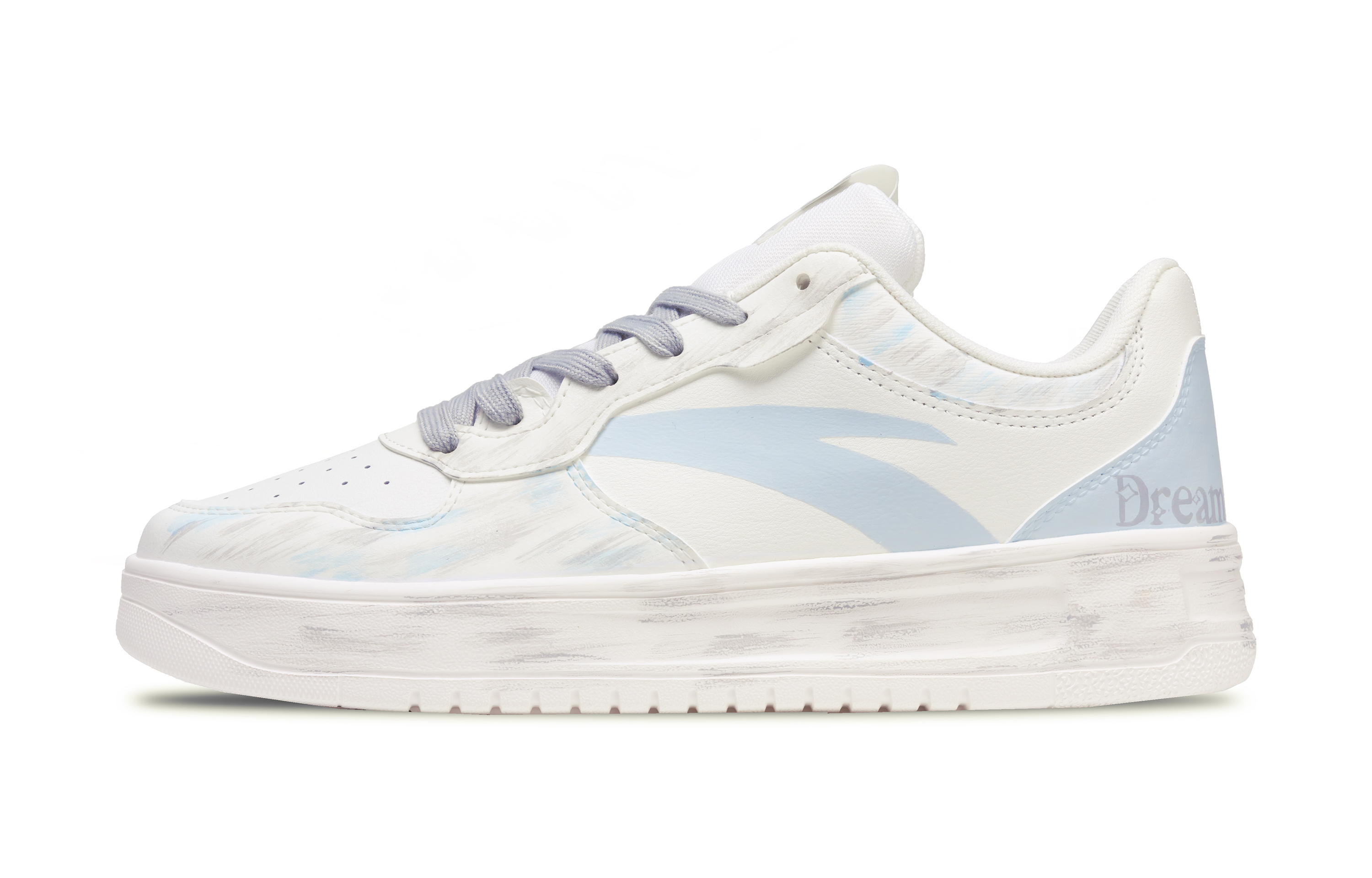 ANTA Свободные, легкие и дышащие низкие кроссовки для скейтбординга, мужские, белые, синие
ANTA Свободные, легкие и дышащие низкие кроссовки для скейтбординга, мужские, белые, синие