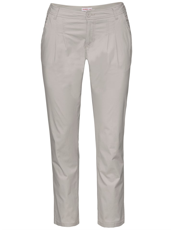 Тканевые брюки sheego, бежевый
Тканевые брюки sheego, бежевый