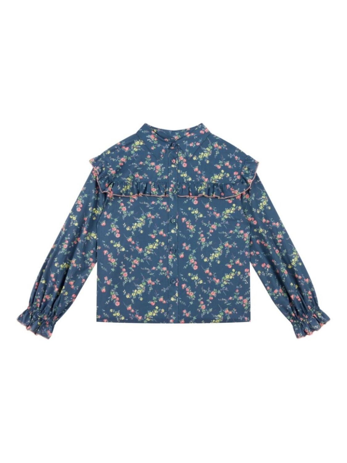 Philosophy Di Lorenzo Serafini Kids рубашка с цветочным принтом на пуговицах, синий
Philosophy Di Lorenzo Serafini Kids рубашка с цветочным принтом на пуговицах, синий