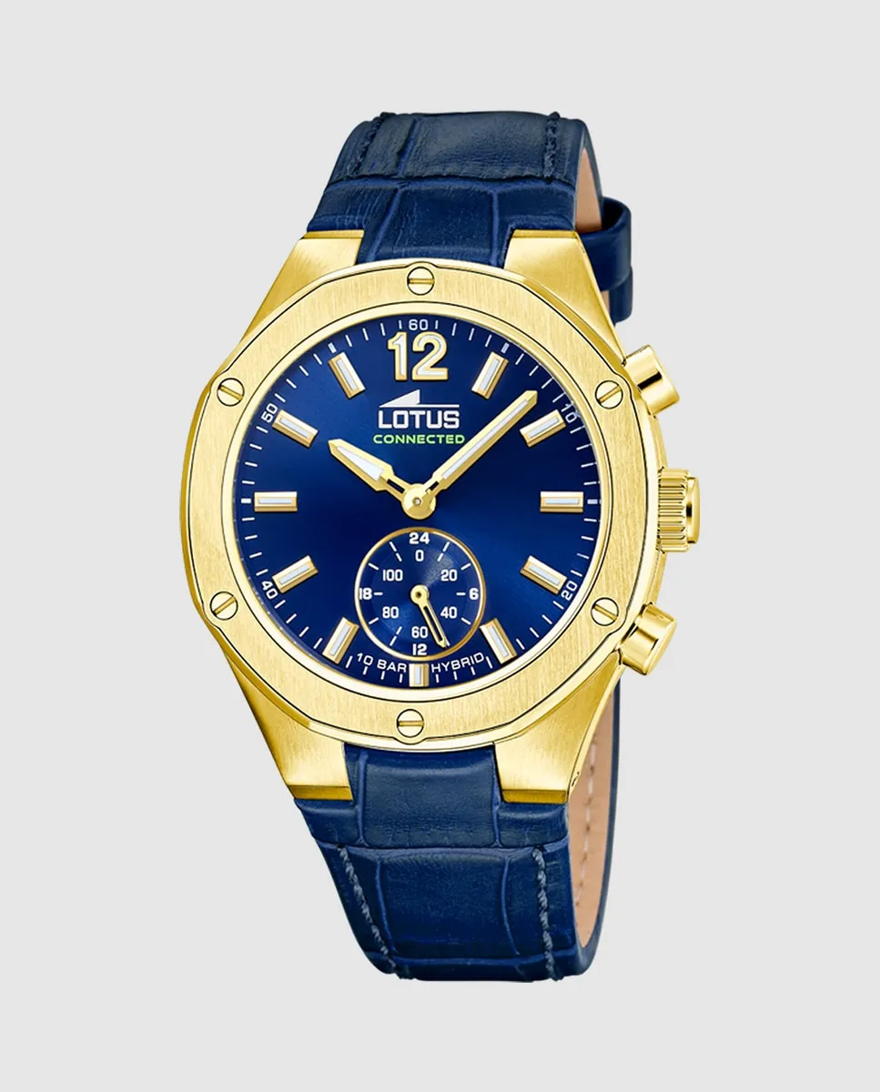 Женские часы Connected 18973/2 из синей кожи LOTUS, синий
Женские часы Connected 18973/2 из синей кожи LOTUS, синий