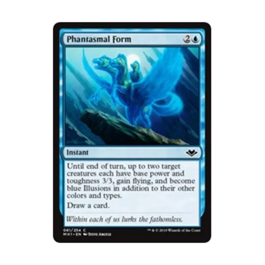 CCG Призрачная форма (С), MTG - Modern Horizons
CCG Призрачная форма (С), MTG - Modern Horizons