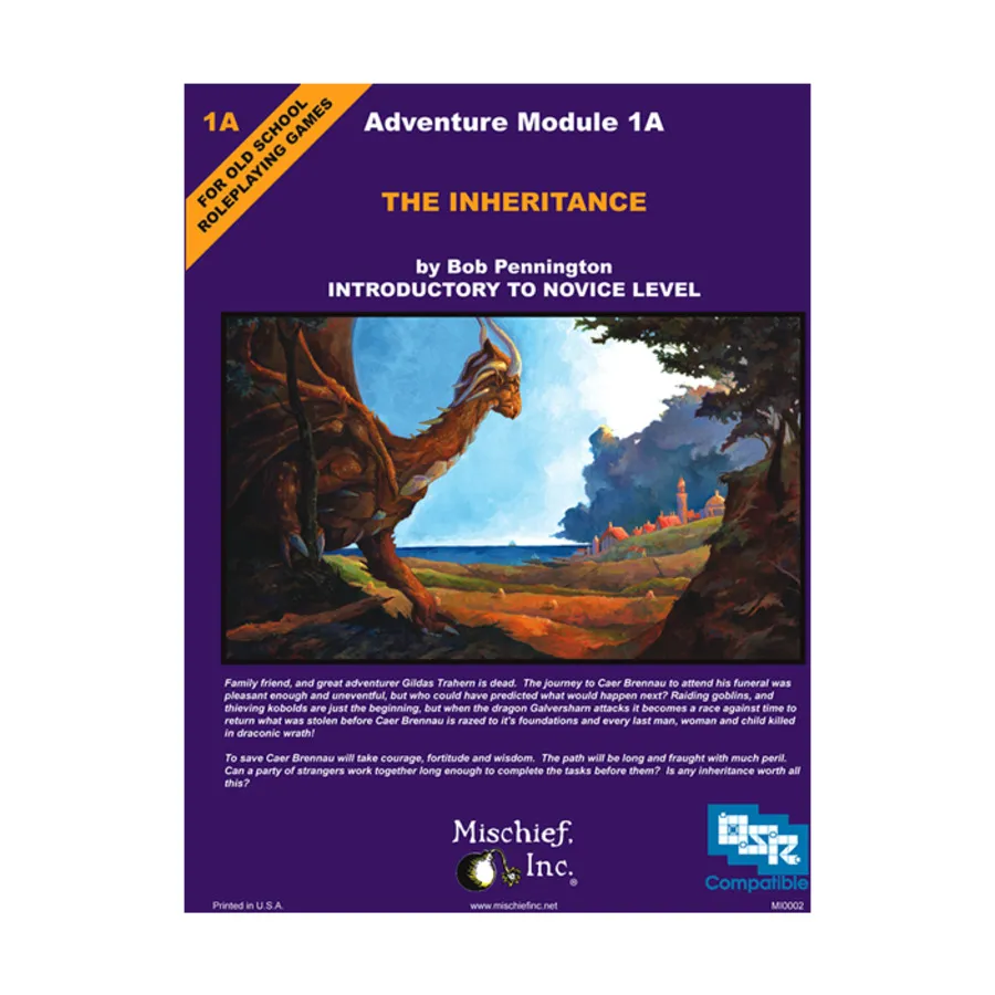 Модуль Inheritance, OSR (Mischief)
Модуль Inheritance, OSR (Mischief)