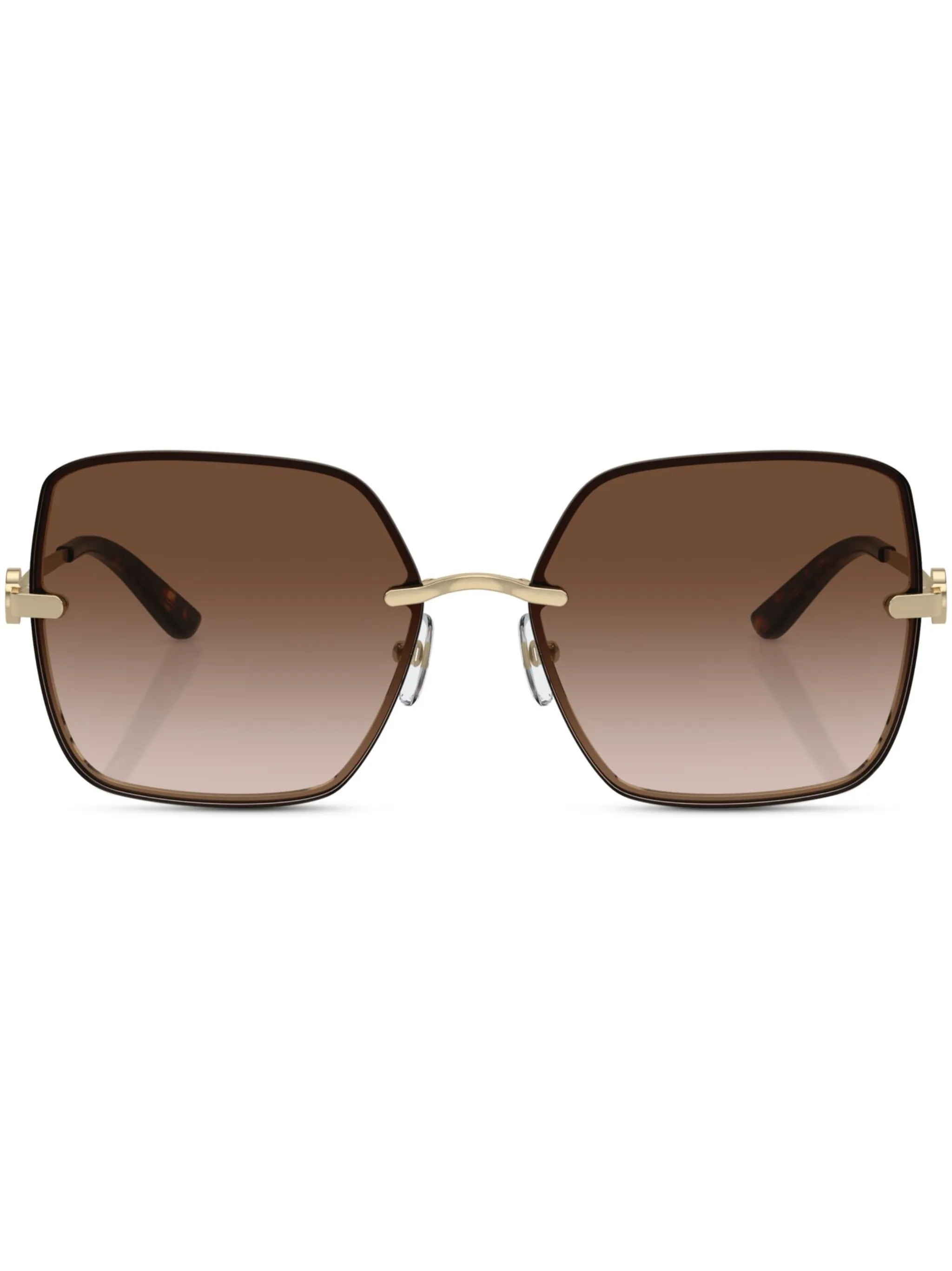 Солнцезащитные очки в массивной оправе с логотипом Tory Burch, золотистый
Солнцезащитные очки в массивной оправе с логотипом Tory Burch, золотистый