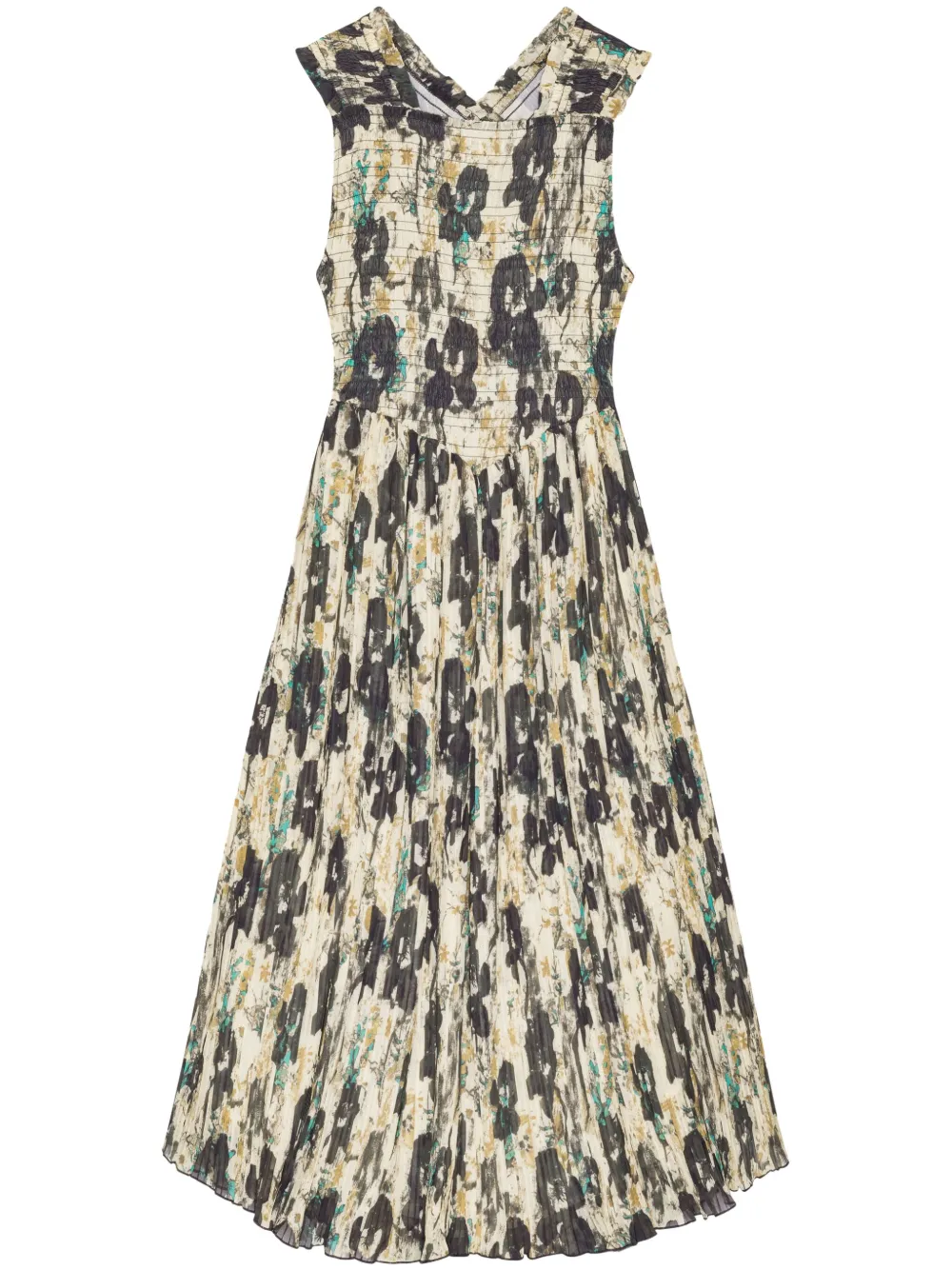 Платье с цветочным принтом GANNI, нейтральный
Платье с цветочным принтом GANNI, нейтральный