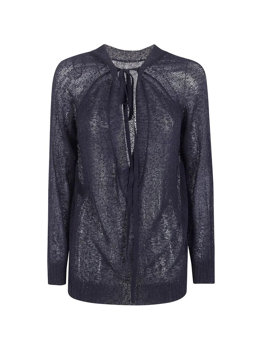 Свитер с завязками Ann Demeulemeester, черный
Свитер с завязками Ann Demeulemeester, черный