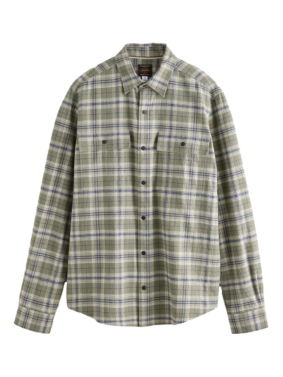 Рубашка обычного кроя на пуговицах Next, оливковый
Рубашка обычного кроя на пуговицах Next, оливковый