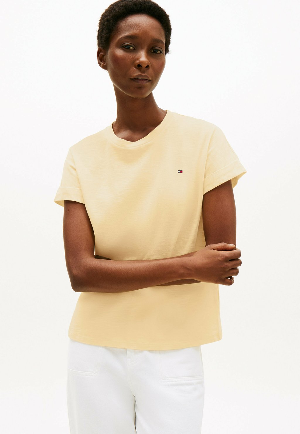 Базовая футболка Tommy Hilfiger, желтый
Базовая футболка Tommy Hilfiger, желтый