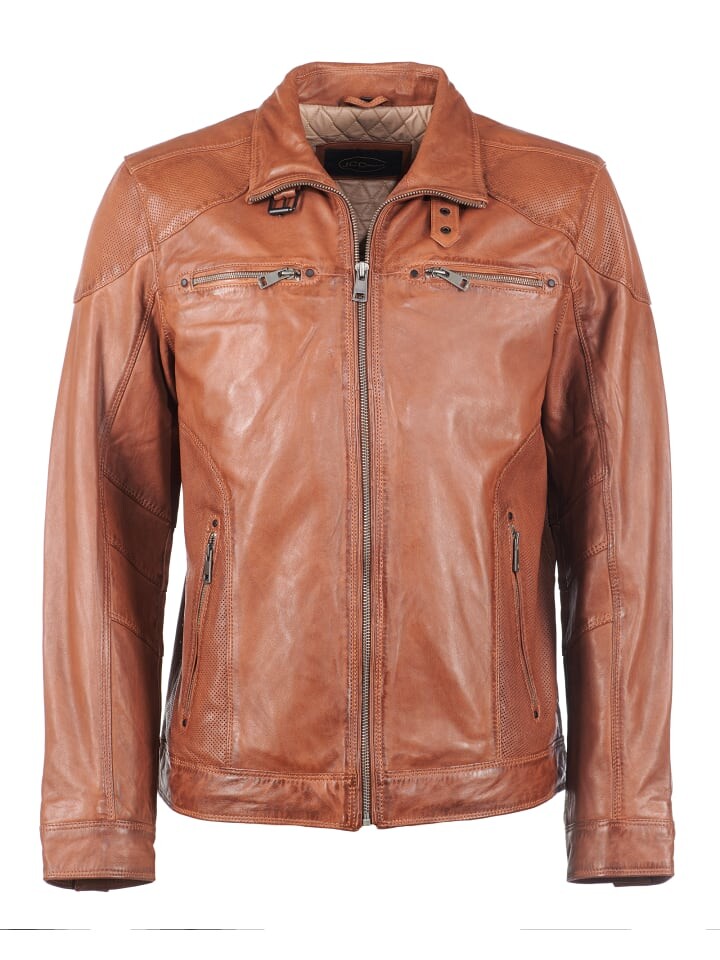 Кожаная куртка JCC 51195, коричневый
Кожаная куртка JCC 51195, коричневый