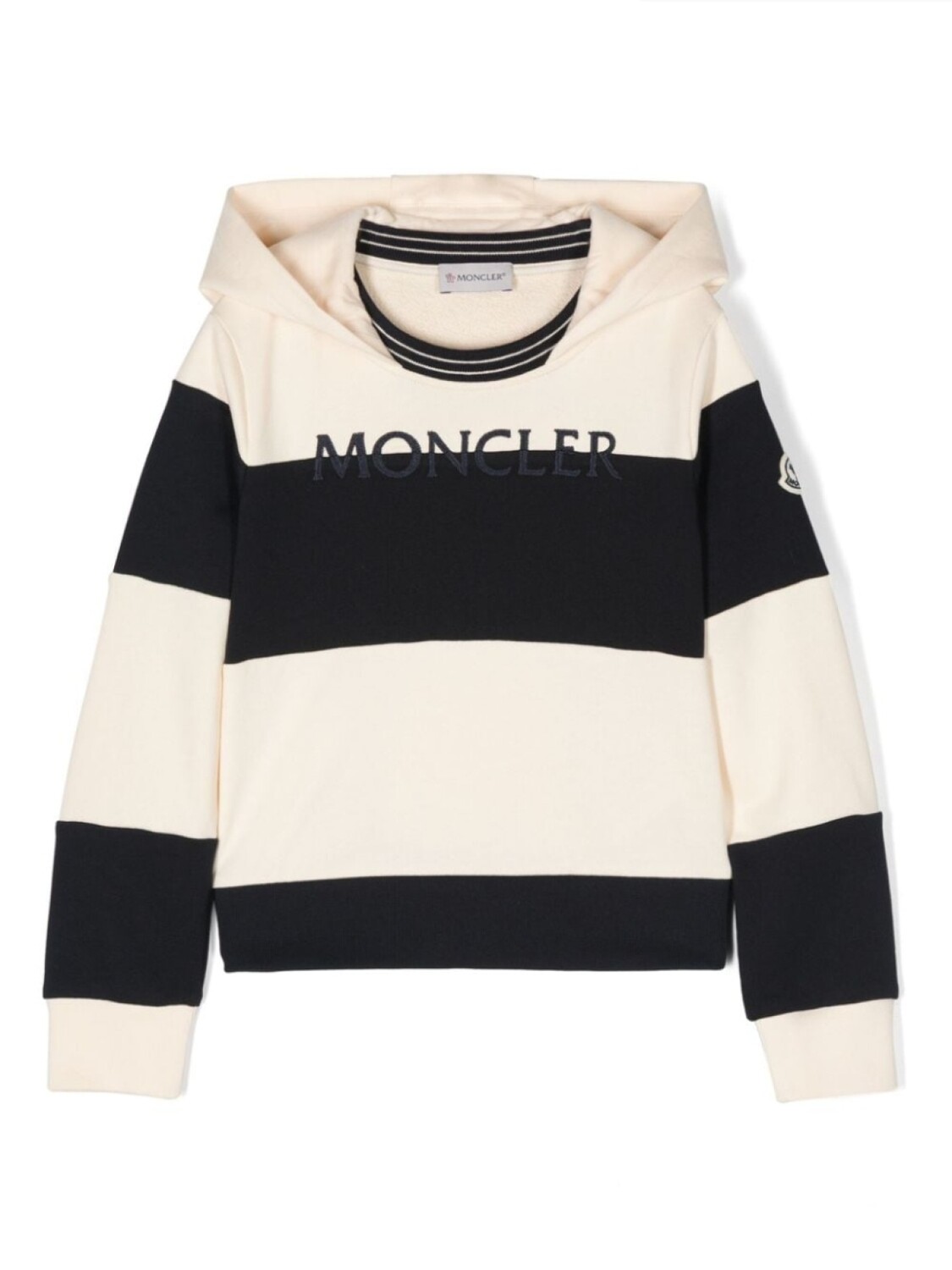 Moncler Enfant худи с вышитым логотипом, нейтральный цвет
Moncler Enfant худи с вышитым логотипом, нейтральный цвет