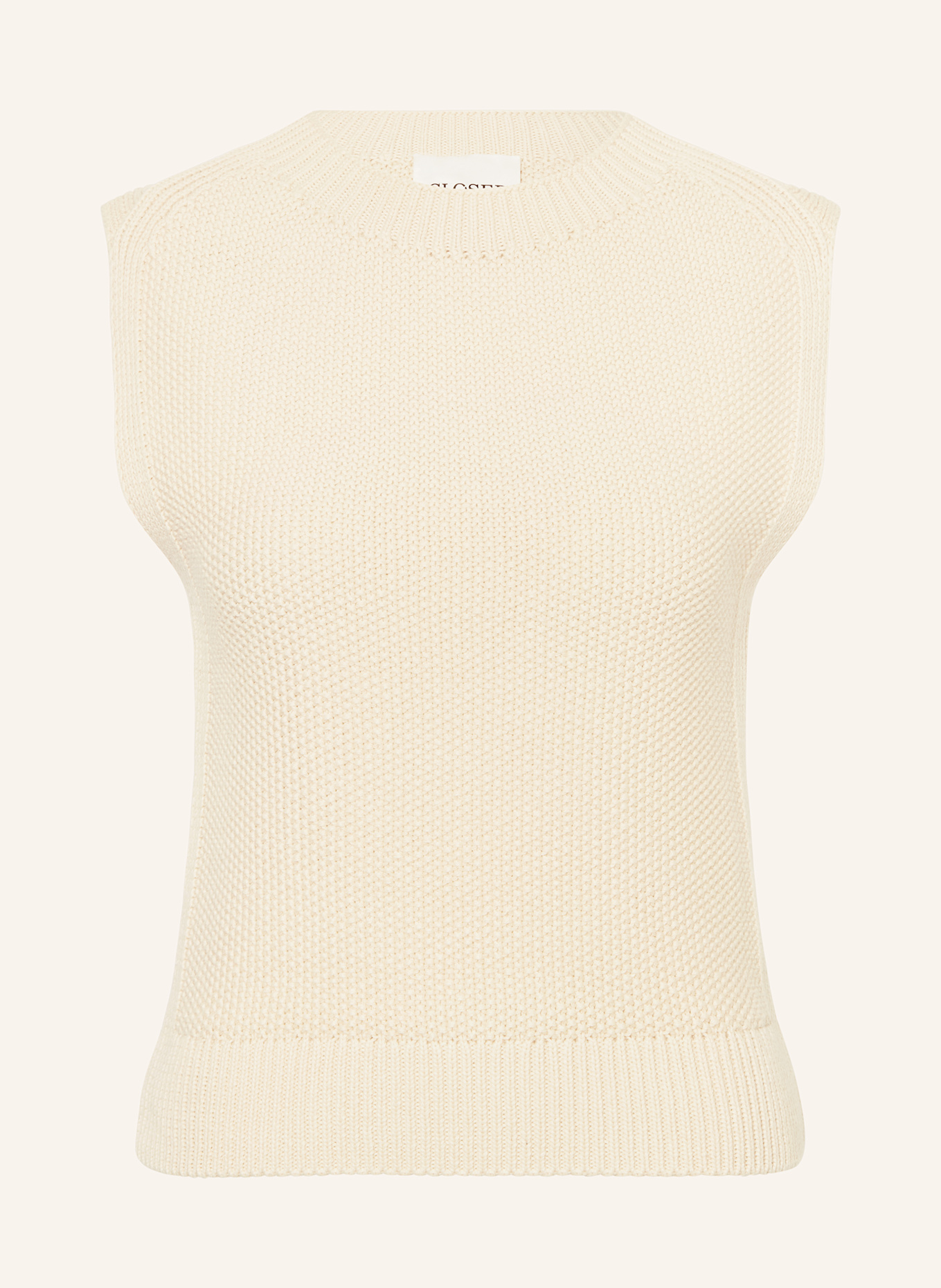 Свитер жилет Closed, бежевый
Свитер жилет Closed, бежевый