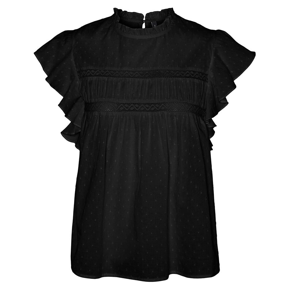 Блузка Vero Moda Trine, черный 
Блузка Vero Moda Trine, черный