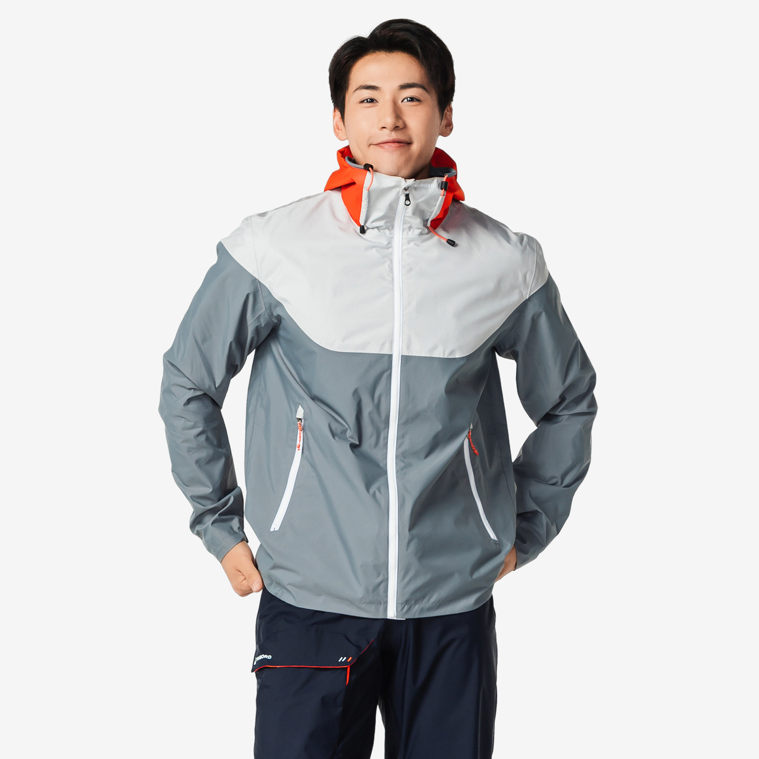 Мужская парусная куртка Tribord Sailing 100 серо-оранжевая
Мужская парусная куртка Tribord Sailing 100 серо-оранжевая