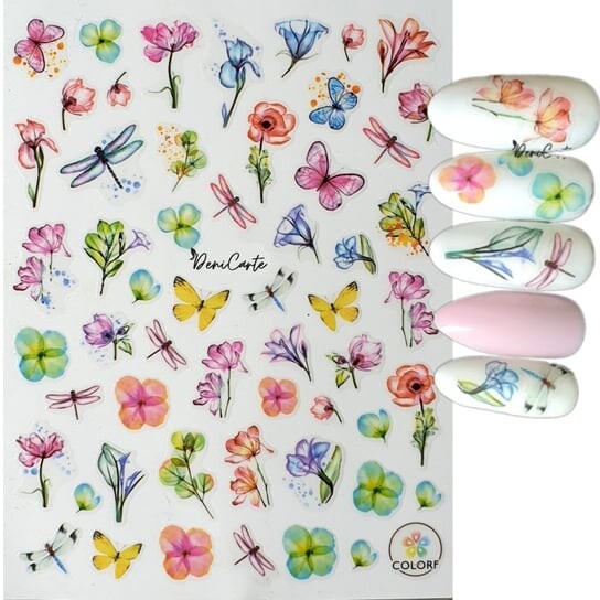 Самоклеящиеся наклейки для украшения ногтей Deni Carte
Самоклеящиеся наклейки для украшения ногтей Deni Carte