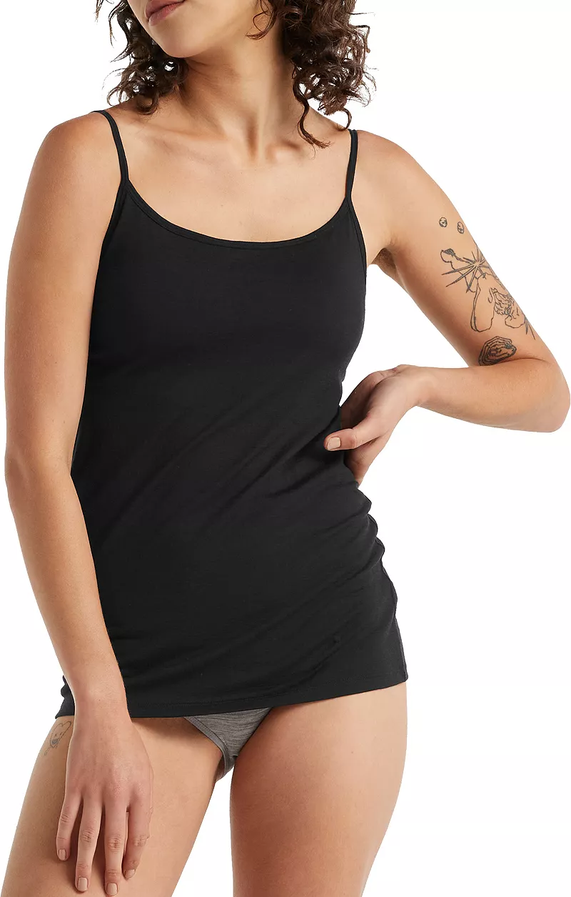 Ледокол Женский бюстгальтер Siren безрукавка на бретельках Icebreaker, черный
Ледокол Женский бюстгальтер Siren безрукавка на бретельках Icebreaker, черный