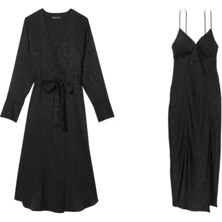 Пижамный комплект женский Victoria's Secret, черный
Пижамный комплект женский Victoria's Secret, черный