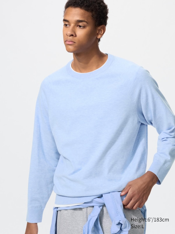Моющийся хлопковый джемпер с круглым вырезом Uniqlo, 60 light blue
Моющийся хлопковый джемпер с круглым вырезом Uniqlo, 60 light blue