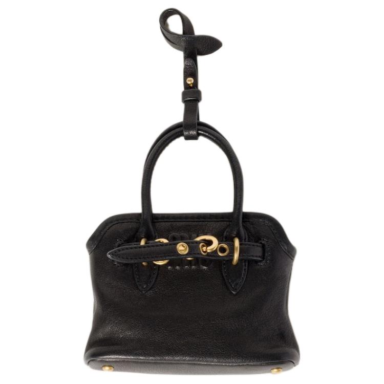 MIU MIU Аксессуар для сумки из кожи женский черный
MIU MIU Аксессуар для сумки из кожи женский черный