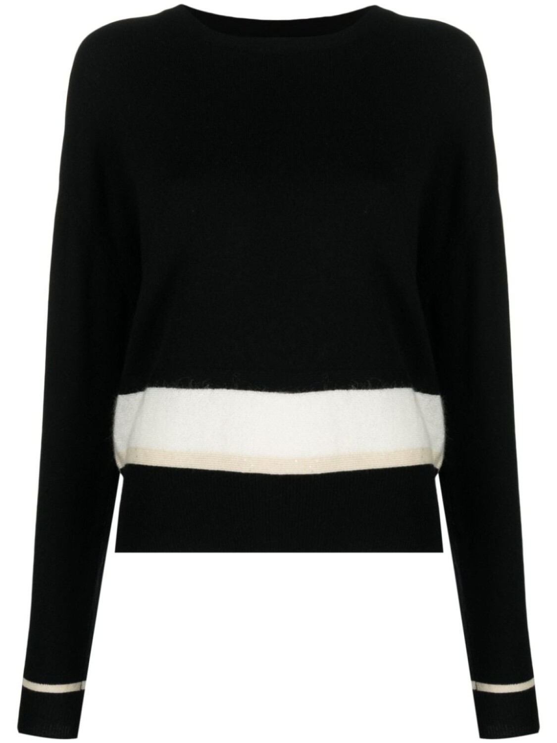 Max & Moi кашемировый джемпер Plums в полоску, черный
Max & Moi кашемировый джемпер Plums в полоску, черный