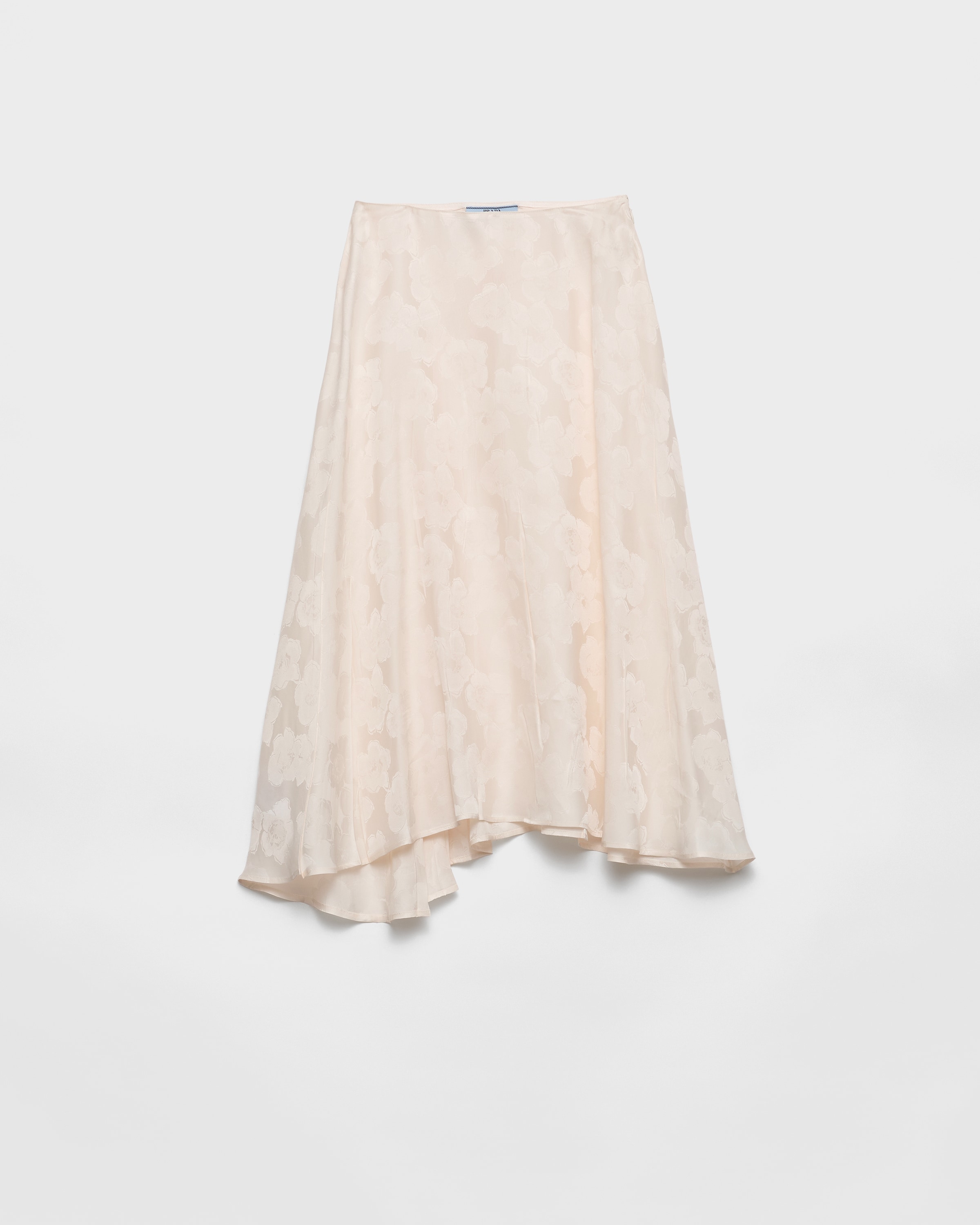 Жаккардовая юбка с цветочным принтом Prada, айвори
Жаккардовая юбка с цветочным принтом Prada, айвори