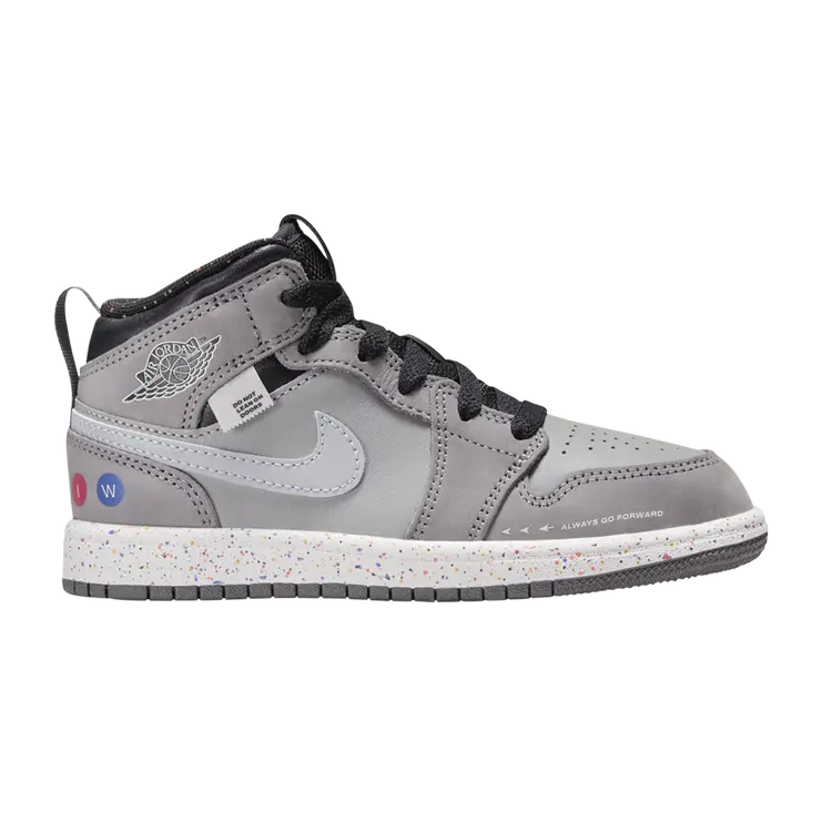 Кроссовки Air Jordan 1 Mid Wings PS, серый
Кроссовки Air Jordan 1 Mid Wings PS, серый