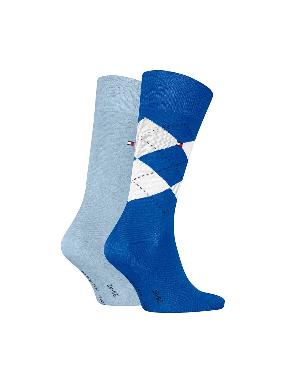 Упаковка из 2 классических мужских носков Tommy Hilfiger, синий
Упаковка из 2 классических мужских носков Tommy Hilfiger, синий