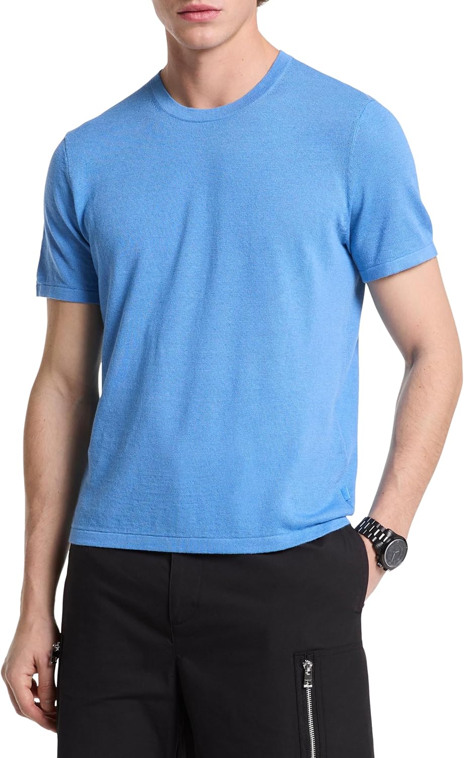 Michael Kors мужская короткая футболка из льна и хлопка, South Pacific
Michael Kors мужская короткая футболка из льна и хлопка, South Pacific