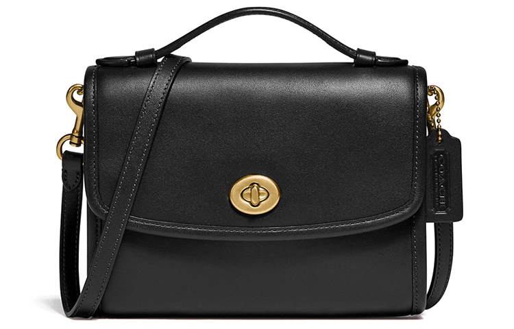 COACH Кожаная сумка-мессенджер через плечо женская черная
COACH Кожаная сумка-мессенджер через плечо женская черная