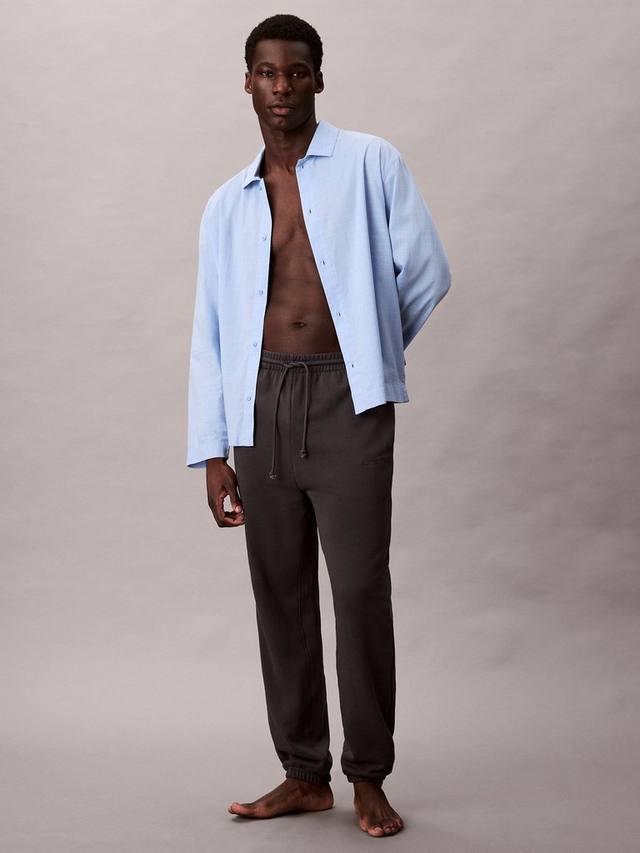 Хлопковая поплиновая пижама с длинными рукавами Calvin Klein, Plotter Plaid
Хлопковая поплиновая пижама с длинными рукавами Calvin Klein, Plotter Plaid