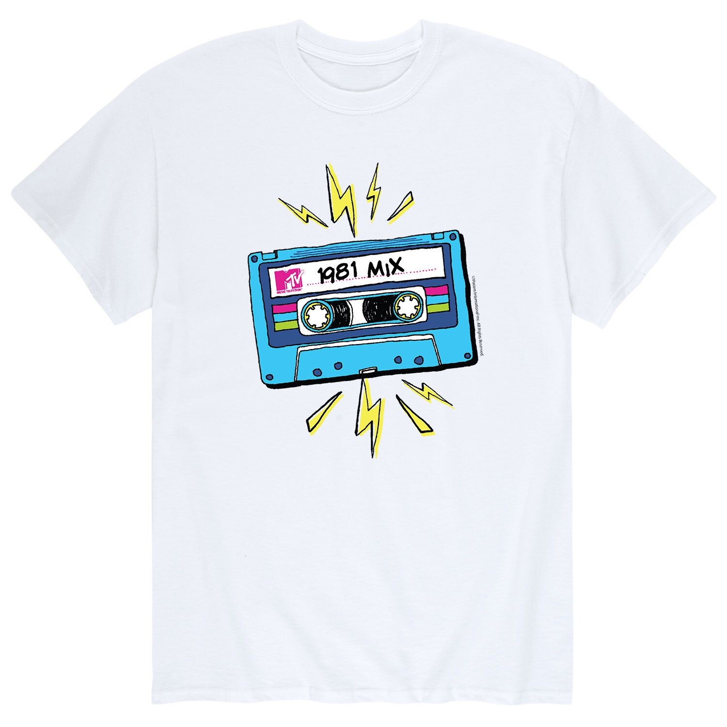 Мужская футболка MTV Cassette Tape Licensed Character
Мужская футболка MTV Cassette Tape Licensed Character
