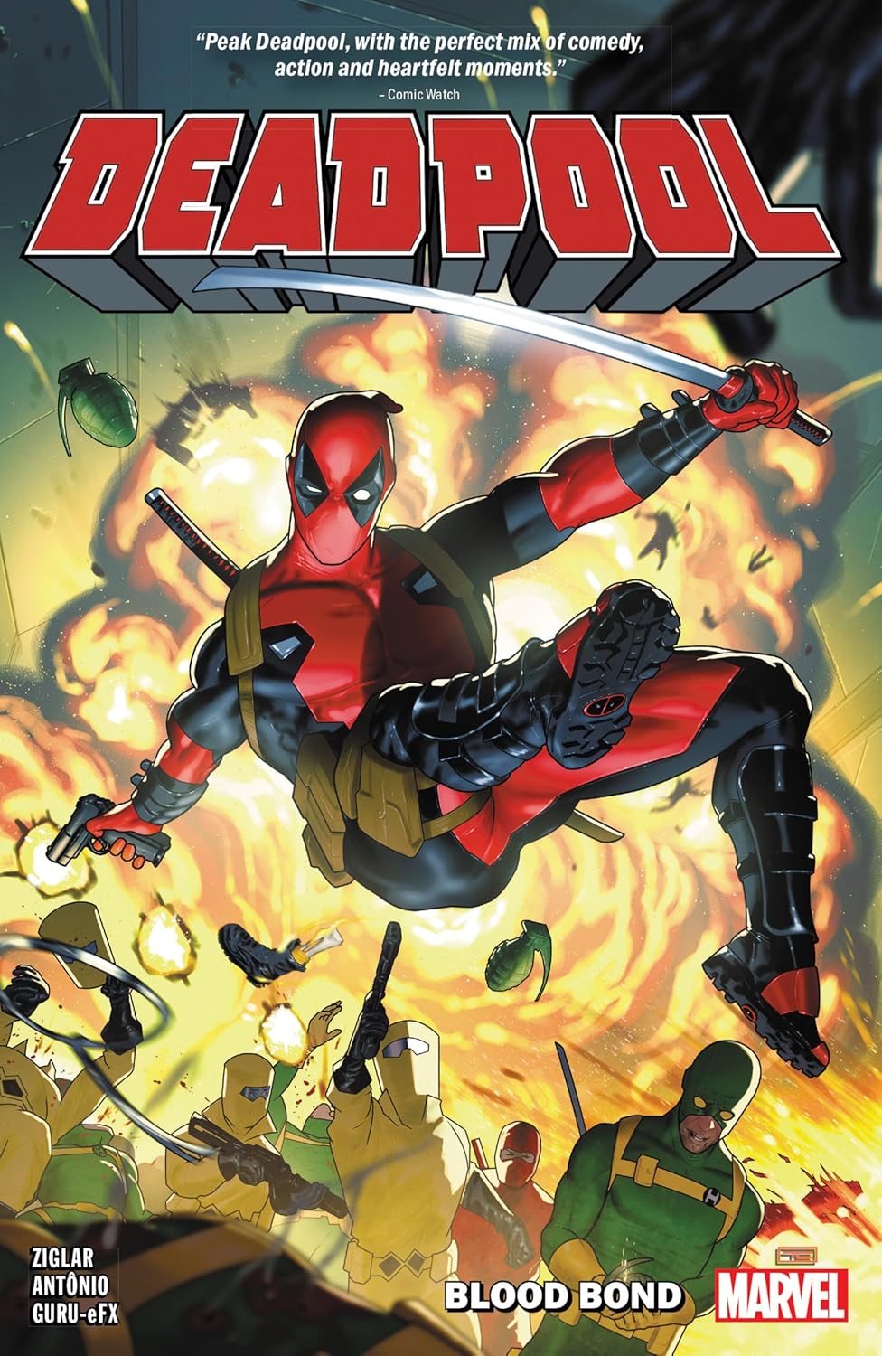 Deadpool By Cody Ziglar Vol. 1: Blood Bond (Marvel Universe)
Deadpool By Cody Ziglar Vol. 1: Blood Bond (Marvel Universe)