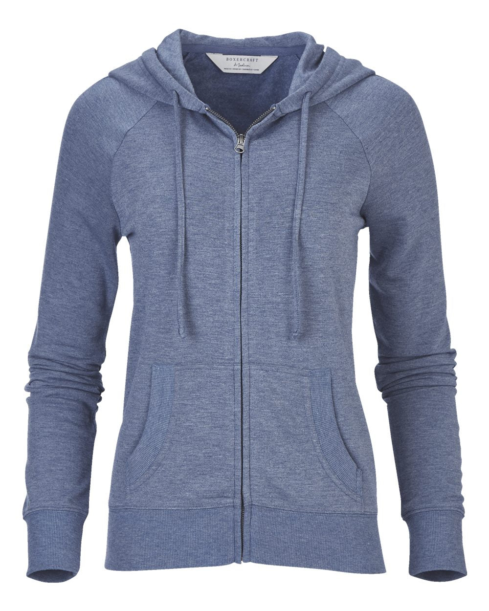 Женская флисовая толстовка Dream с капюшоном и застежкой-молнией Boxercraft, цвет indigo heather
Женская флисовая толстовка Dream с капюшоном и застежкой-молнией Boxercraft, цвет indigo heather