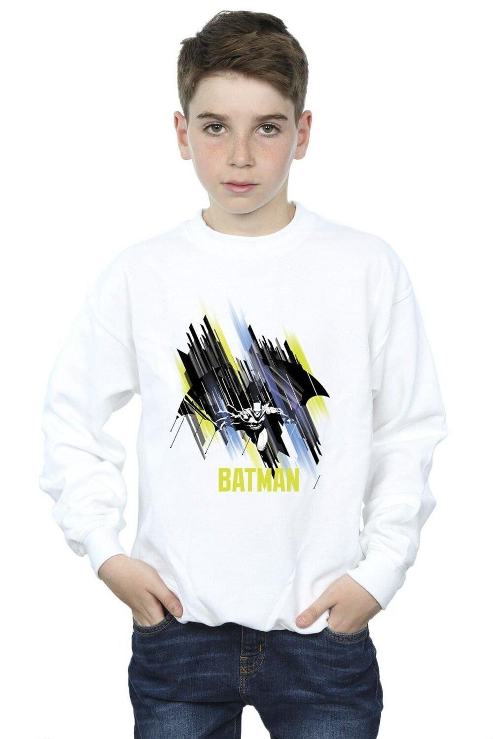 Толстовка с летающим Бэтменом DC Comics, белый
Толстовка с летающим Бэтменом DC Comics, белый