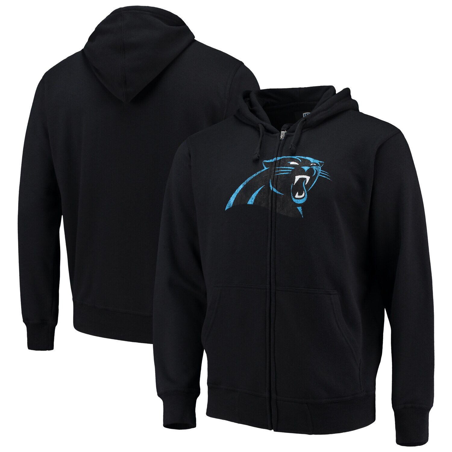 Мужская толстовка с молнией во всю длину G-III Sports от Carl Banks Black Carolina Panthers Primary Logo Starter
Мужская толстовка с молнией во всю длину G-III Sports от Carl Banks Black Carolina Panthers Primary Logo Starter