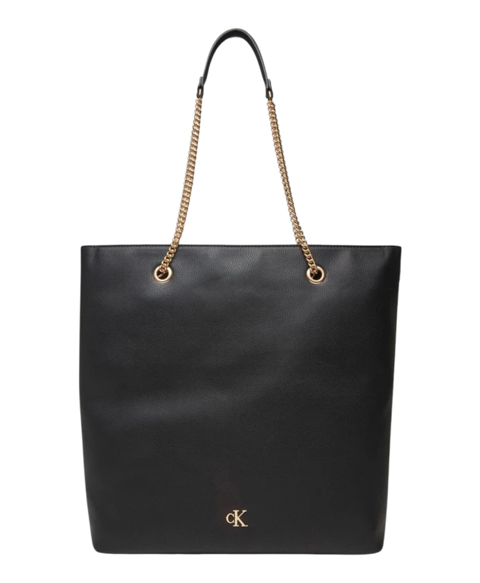 Минималистичная сумка-тоут с монограммой на цепочке Calvin Klein, черный
Минималистичная сумка-тоут с монограммой на цепочке Calvin Klein, черный