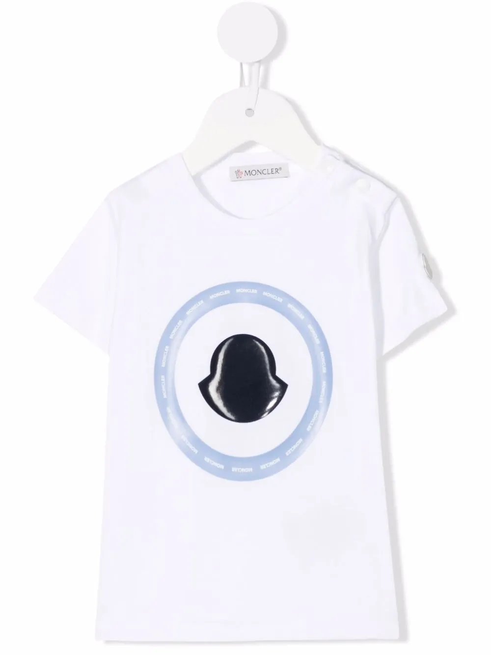 Футболка с логотипом Moncler Enfant, белый
Футболка с логотипом Moncler Enfant, белый