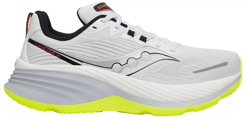 Мужские кроссовки Saucony Hurricane 24, белый/черный
Мужские кроссовки Saucony Hurricane 24, белый/черный